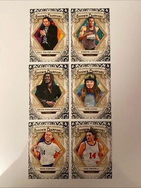 2025 Goodwin Champions Glossy Black Lot (6 Cards)